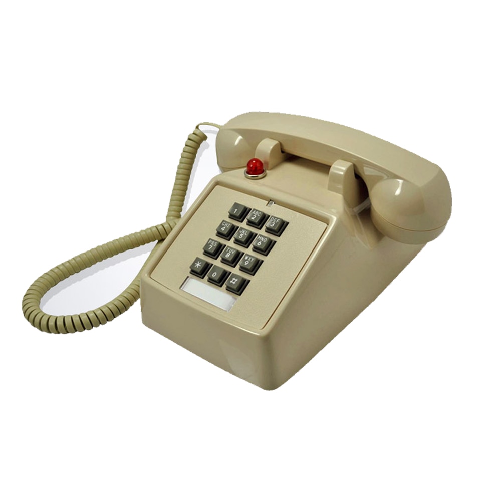 Home Classic Corded Phone for Hearing Impaired Telephone for Seniors with Extra Loud Ringer, Desk Phone,Ivory