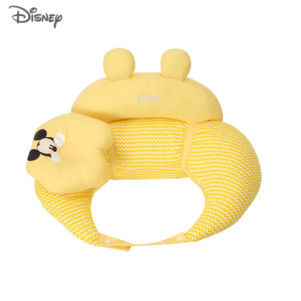 Disney Mickey Feeding Artifact Breastfeeding Pillow Belt Seat Pillow Anti-Swelling Milk Chair Support Pillow