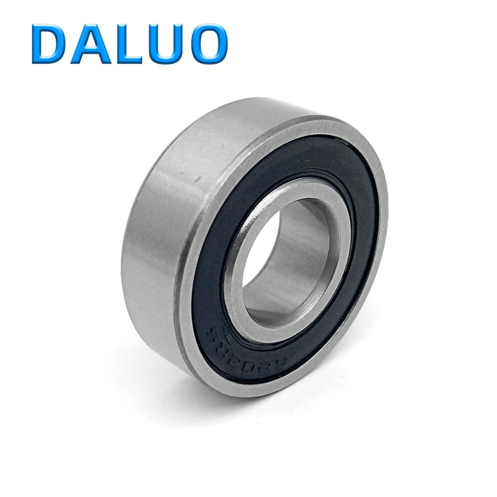 1PCS 6201-2RS 12X32X10 6201RS 6201 ABEC-3 P6 DALUO Single Row Deep Groove Ball Bearing Sealed Bearing Metric