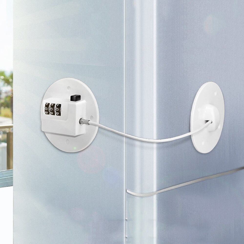 Baby Password Window Lock Kid Safety Easy Install Cabinet Refrigerator Door Lock No Drilling Window Restrictor Baby Safety Locks