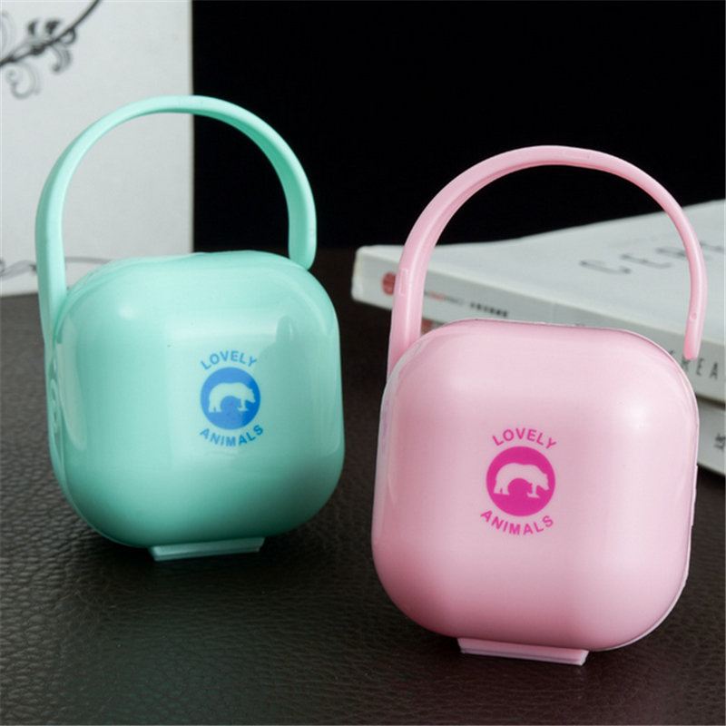 Portable Baby Pacifier Box Soothing Storage Box Dust Storage 2020 New Safe Child Care Supplies