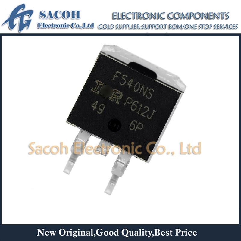 New Original 10PCS/Lot IRF540NS F540NS IRF540S F540S or IRL540NS L540NS TO-263 36A 100V Power MOSFET
