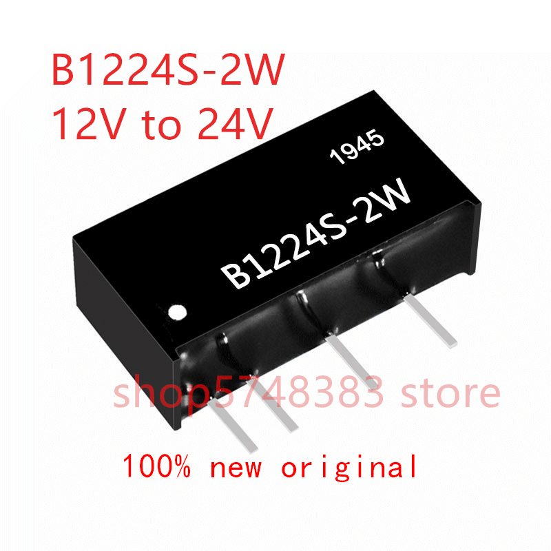 1PCS/LOT 100% new original B1224S-2W B1224S 2W B1224 12V to 24V isolation power supply