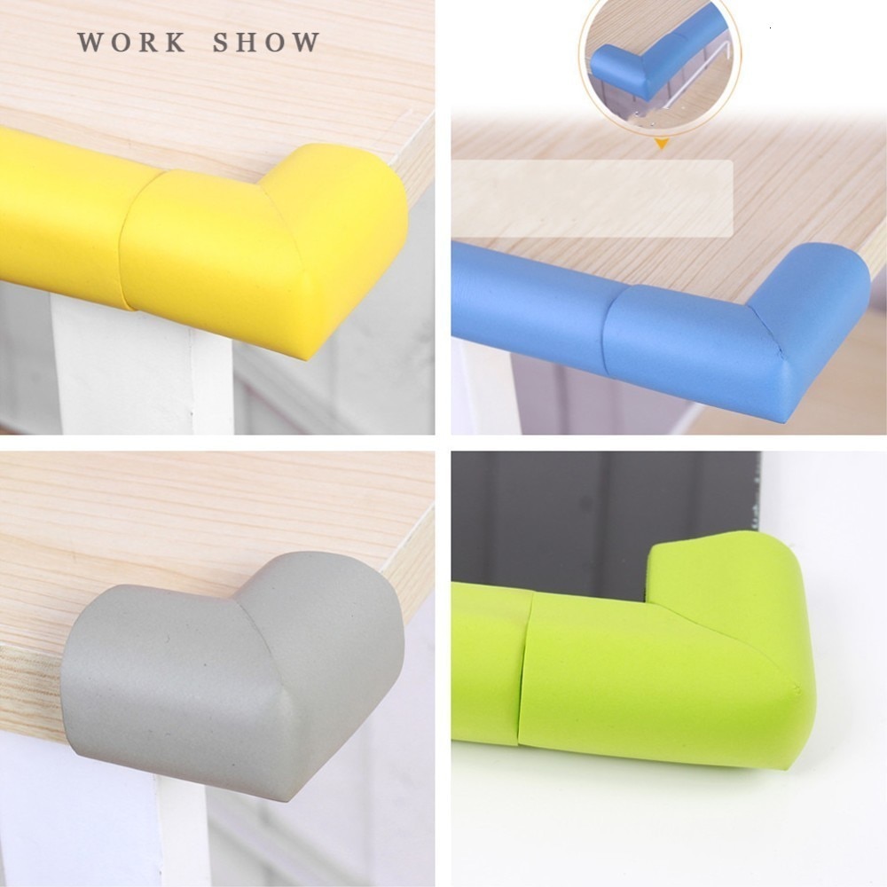 10Pcs/lot 55*55mm Children Protection Corner Soft Table Desk Children Safety Corner Baby Safety Edge Guards