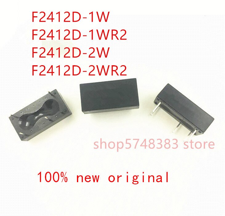 1PCS/LOT 100% new original F2412D-1W F2412D-1WR2 F2412D-2W F2412D-2WR2 F2412D 1W 2W F2412 power supply