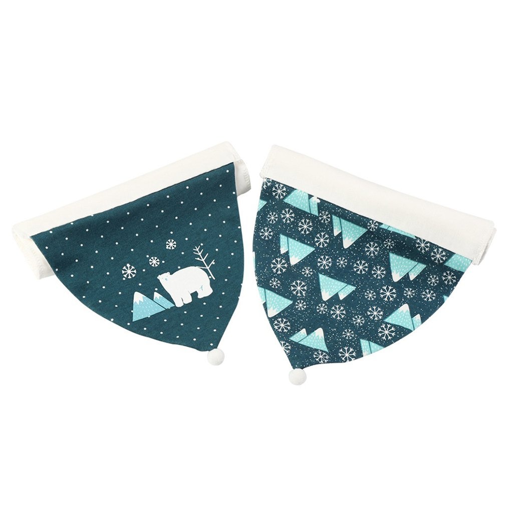 6-Layer Kids Gauze Towel Baby Kindergarten Sweat Towel Baby Sweat Towel Children Sweat Towel Cartoon Printing 2 Pack