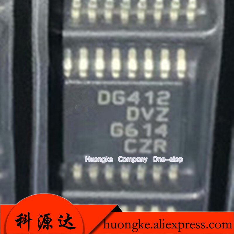 5pcs/lot DG412DVZ-T DG412 DG412DVZ tssho16 in stock
