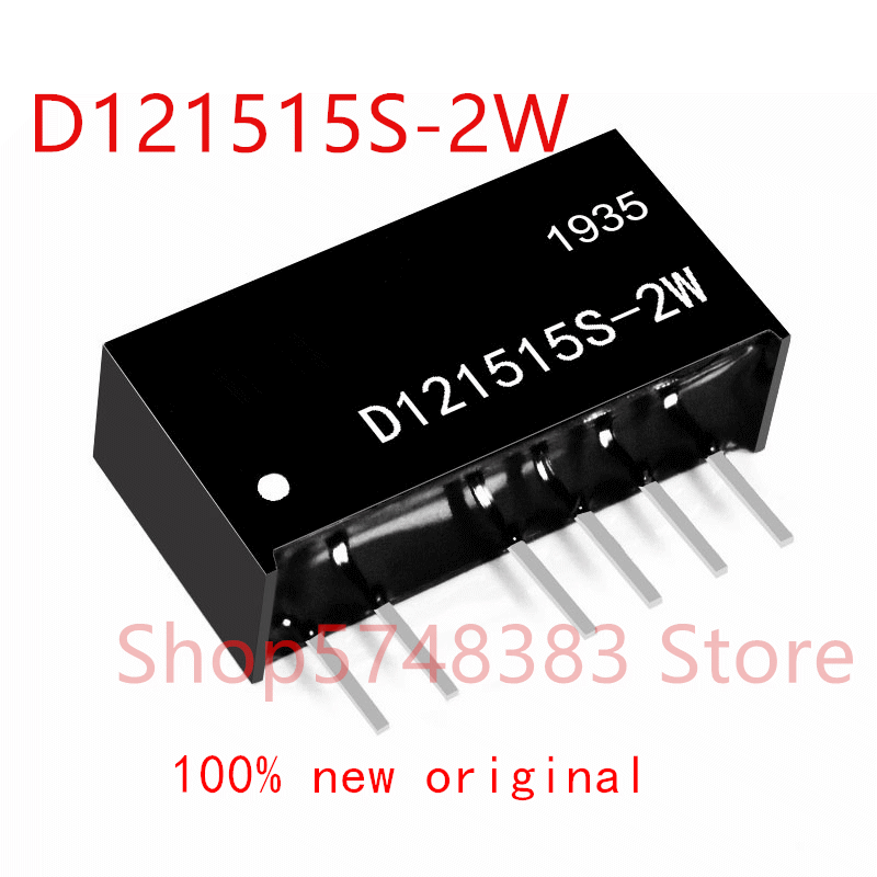 1PCS/LOT D121215S-2W D121215S 2W D121215 Double isolation double output positive 15V 12V conversion + 15V and + 15V