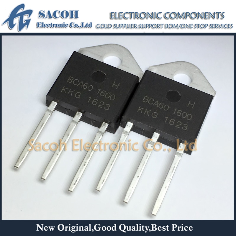 New original 5PCS/Lot BCA60-1600 60-1600 or BCB60-1600 or JCT1655Z or JCT1655S JCT1655 1655 TO-218 60A 1600V Power SCRs