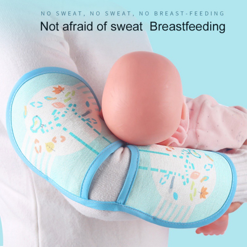 New Baby Feeding Arm Mats Nursing Hold Baby Artifact Arm Pads Summer Ice Silk Nursing Pillows Mat Baby Care