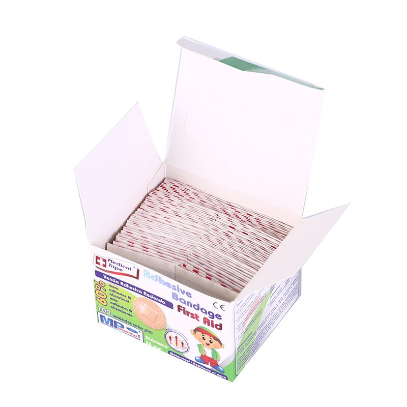 100PCS Band-Aids Waterproof Medical Ultra-Thin Emergency First Aid Bandage Breathable Bandage Band-Aid Adhesive Wound
