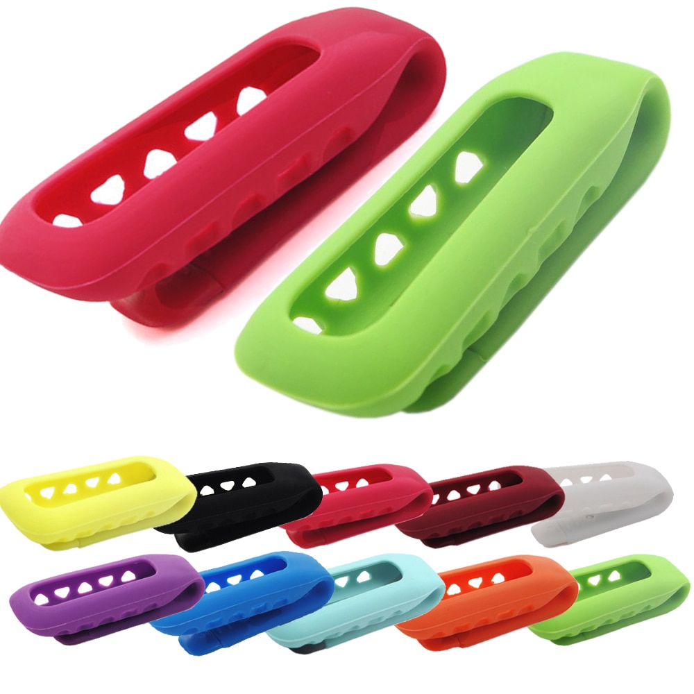 New silicone Smart Tracker Watch Cover Clip Case For Fitbit One Rubber Holder Replacement Belt Case Cover Accessories
