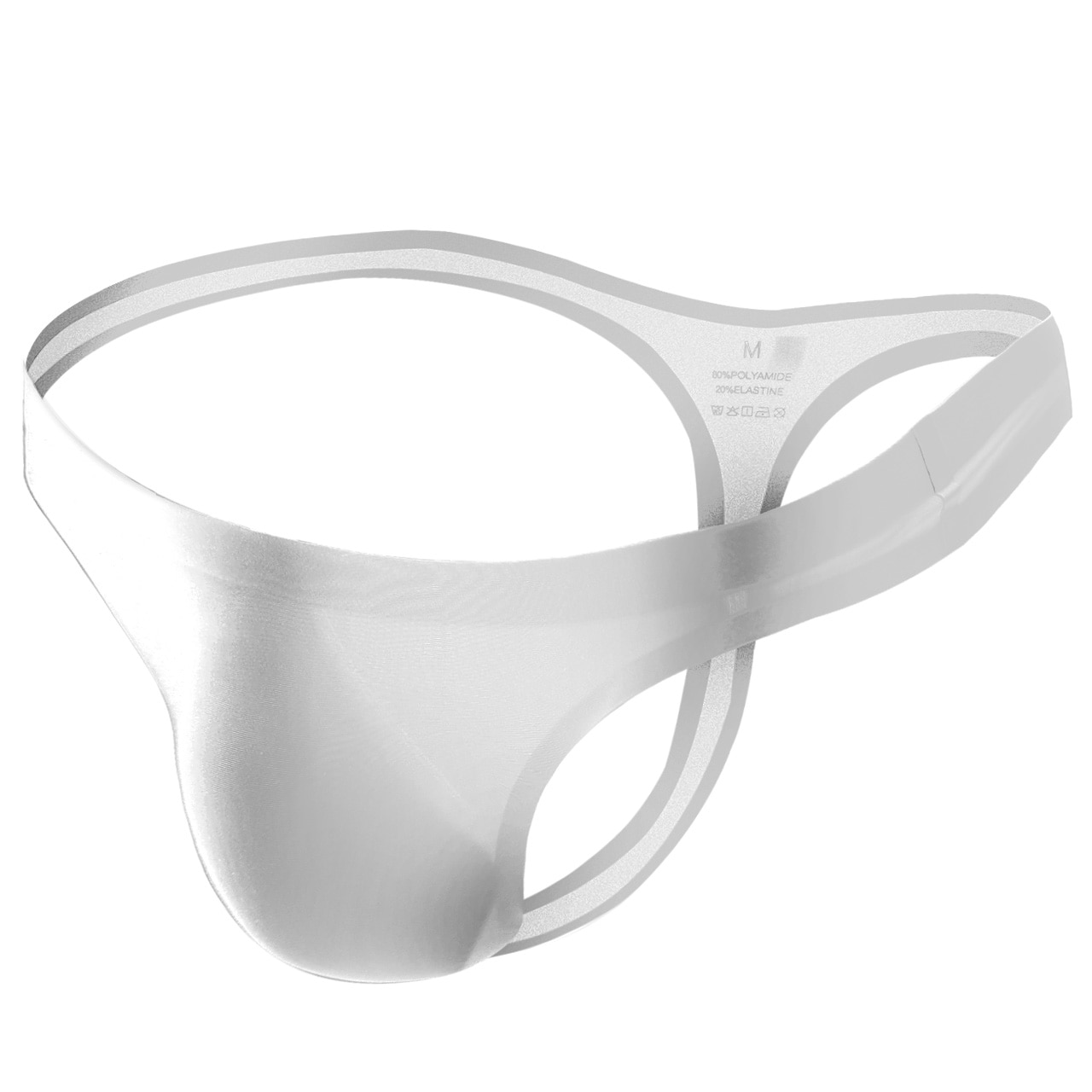 2020 ice silk sexy underwear men 3D seamless G-strings one-piece breathable thin section tide Panties men bikini slip homme