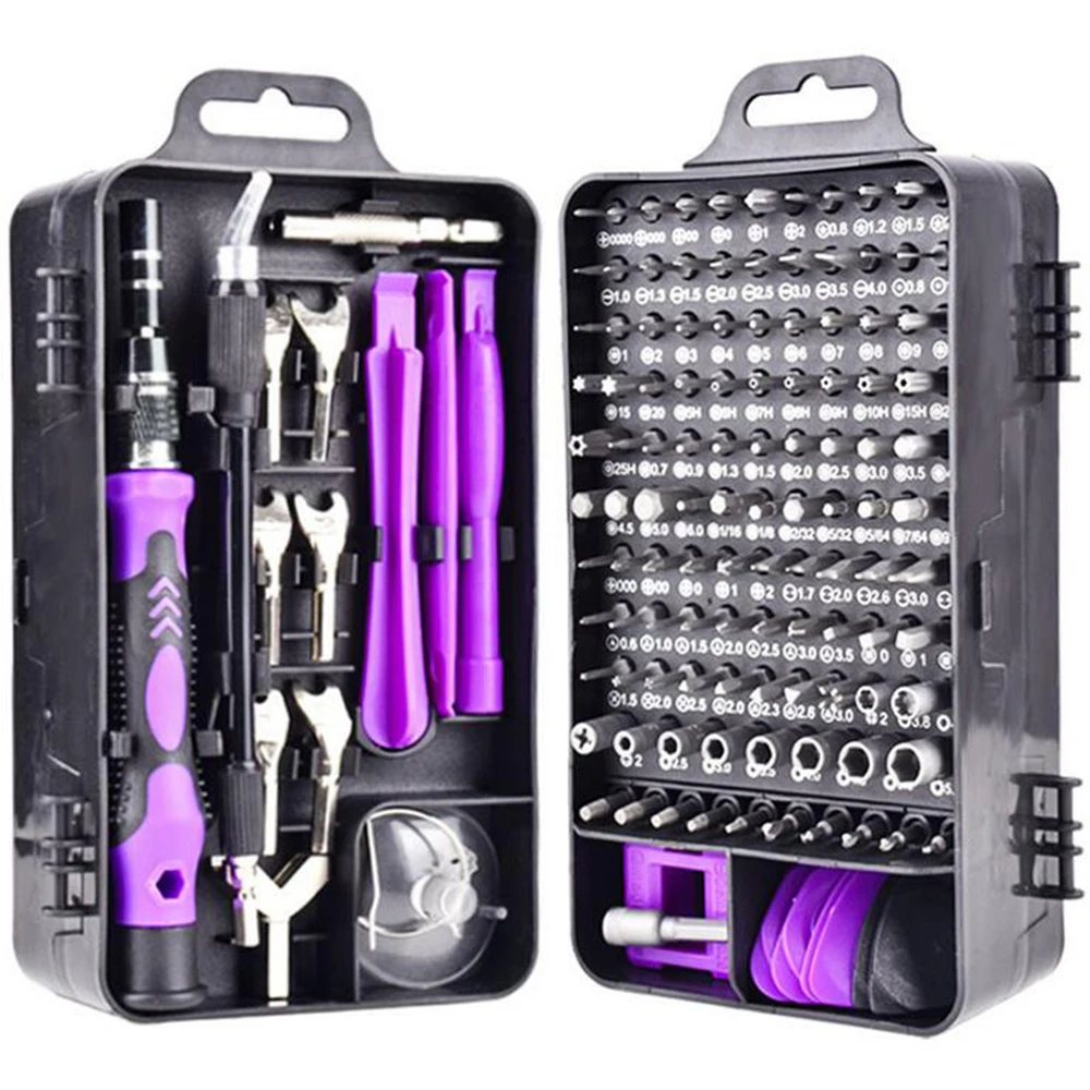 110/115/135 in 1 Screwdriver Set of Screw Driver Bit Set Multi-function Precision Mobile Phone