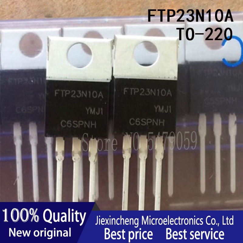 10PCS FTP23N10A TO-220 100V 23A MOSFET New original
