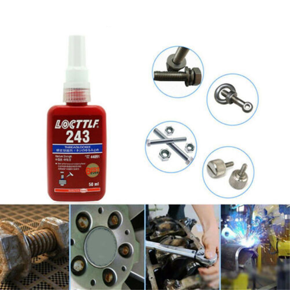 50ml Screw Glue Thread Locking Agent Anaerobic Adhesive 243 Glue Oil Resistance Fast Curing Dropshipping