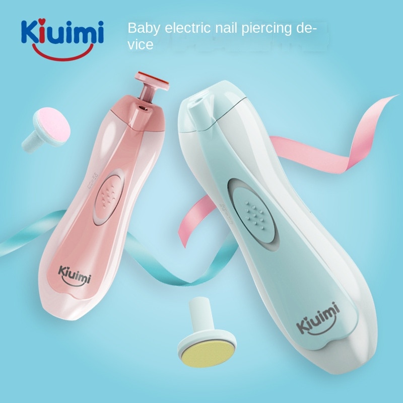 Baby Electric Nail clipper Kids Children Infant Safety Pedicure Clippers Abs Material Scissors Nail Tools Cutter Care Sets