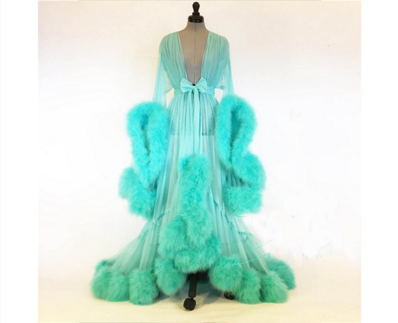 Womens Erotic Sex See-through Lace Long Seeve Ruffles Tutu Dress Sexy Lingerie Bandage Mesh Sleepwear Robe