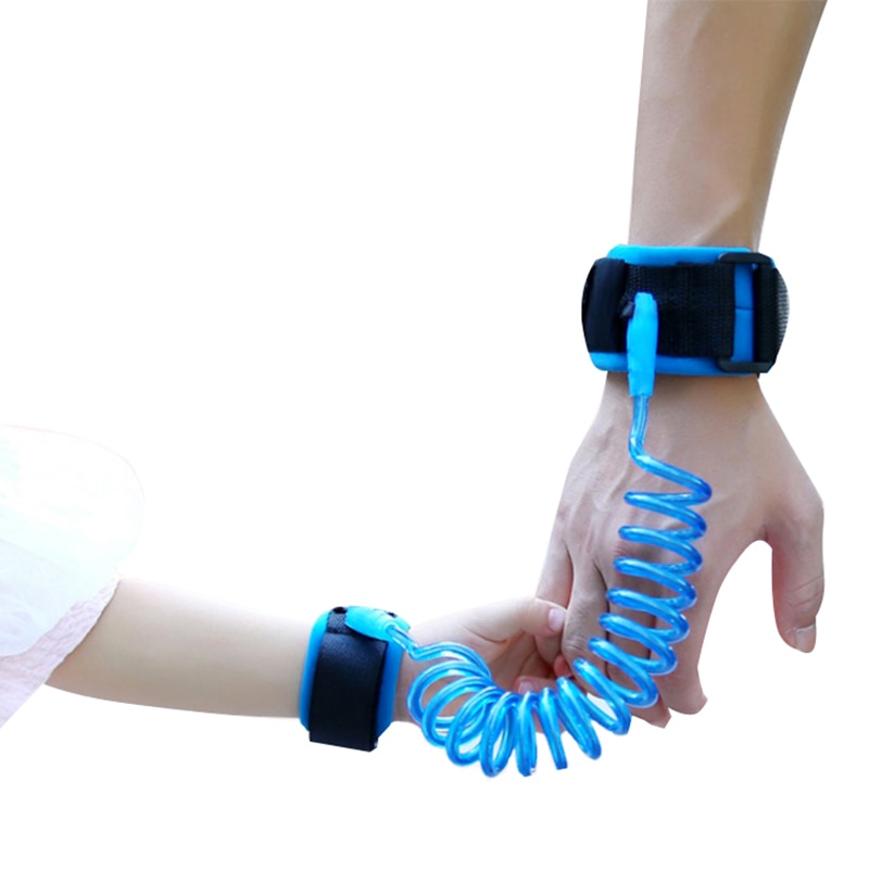 Adjustable Kids Safety Harness Child Wrist Leash Anti-lost Link Children Belt Walking Assistant Baby Walker Wristband 1.5M