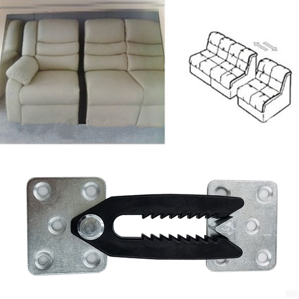 Sectional Furniture Sturdy Couch Connector Accessories Hardware Fitting Home Alligator Clip Joint Snap Link Hinges #734