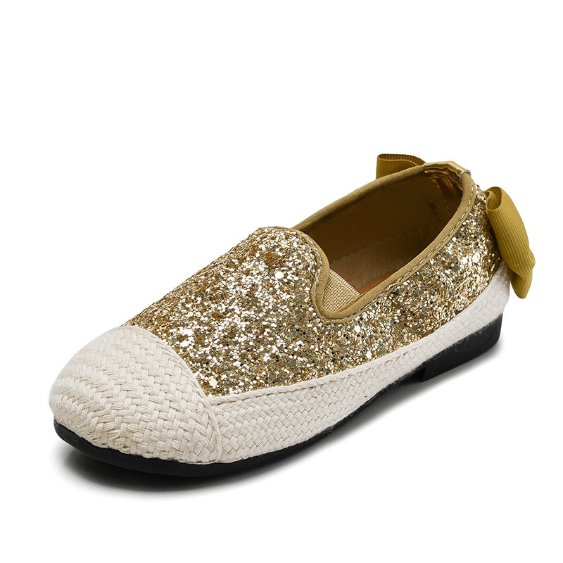 New Fashion Children Princess Dance Shoes Kids Girl Dress Party Flats Shoes Casual Single First Walkers Soft Comfortable Slip-on