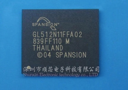 Brand new original S29GL512N11FFA02 for AUDI J794 power amplifier ECU board chip implicit sector empty