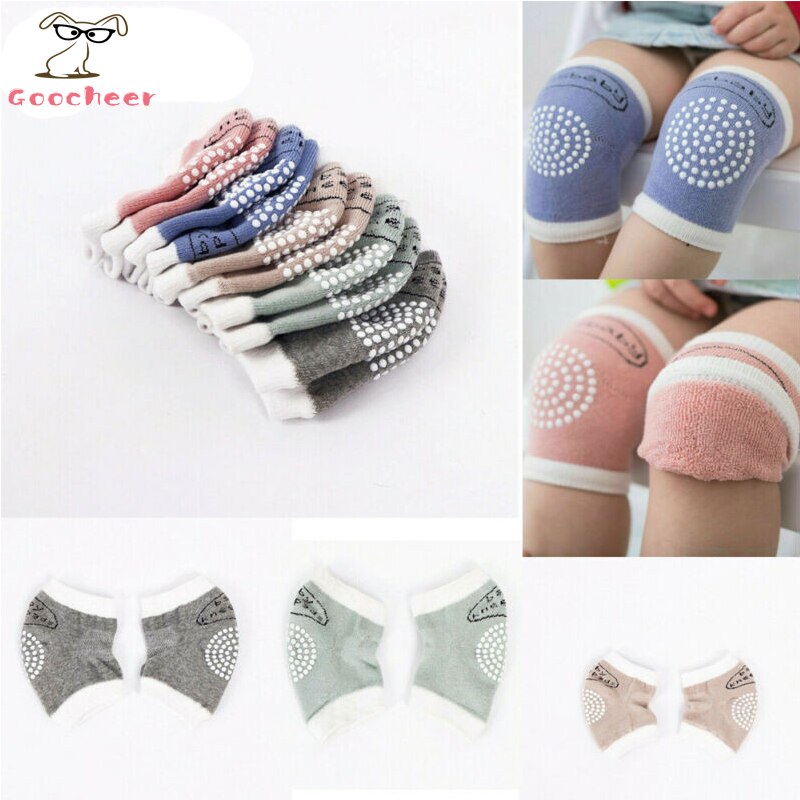 Baby Toddler Anti-Slip Knee Pads 2020 Kids Baby Girls Boys Crawling Socks for Unisex Baby Toddlers Kids Safety Accessories