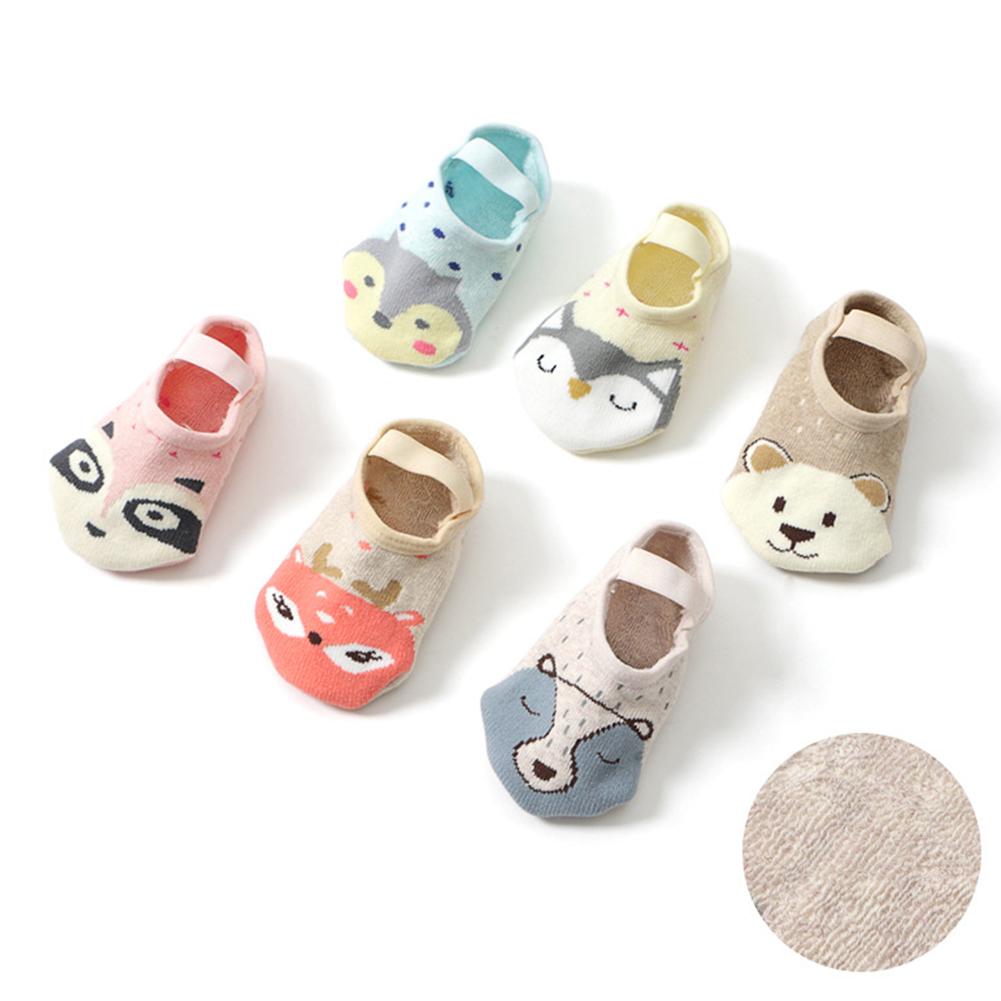 Children Elk Bear Owl Elastic Strap Low Cut Anti-Slip Breathable Cotton Socks Boys And Girls Socks Kids Socks Soft Socks