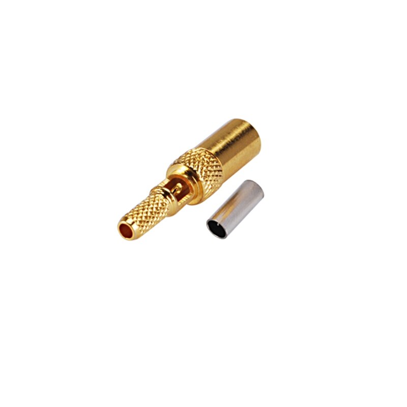 Superbat SSMB Male Straight Connector Crimp for Cable RG174 RG188A RG316 LMR100