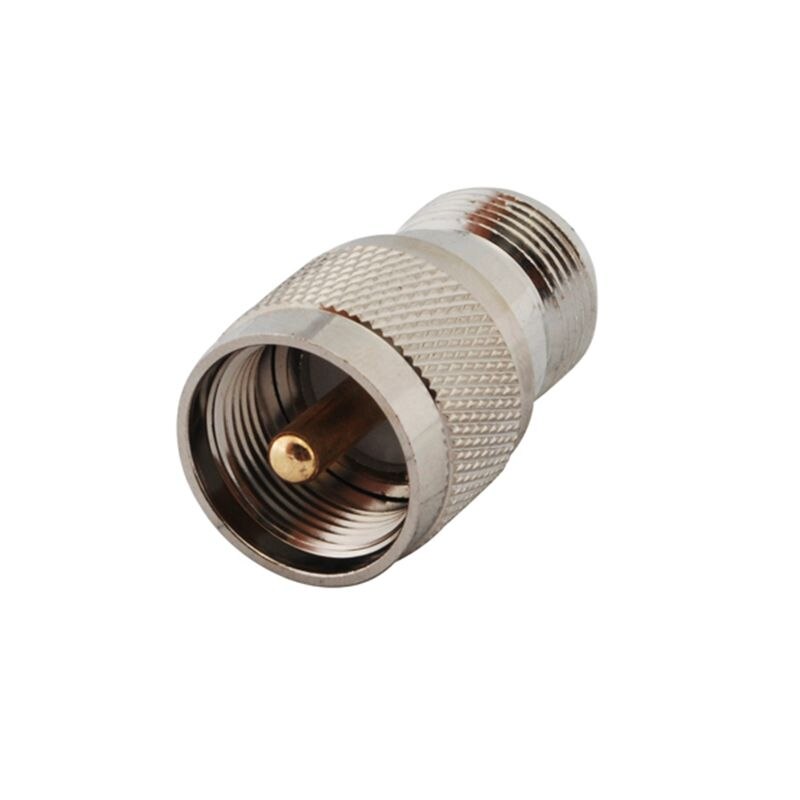 Superbat N-UHF Adapter N Female to UHF PL-259 Male Straight RF Coaxial Connector