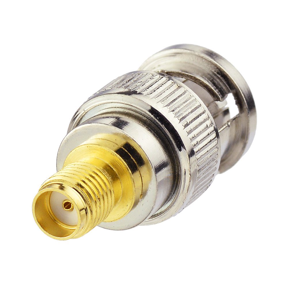 Superbat SMA-BNC Adapter SMA Female to BNC Male Straight RF Coaxial Connector