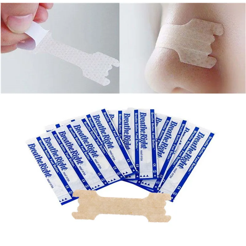 2000pcs/lot Anti-snoring Man Nasal Strips With (66x19mm)To Have a Relax Sleep Reduce Anxiety Breath