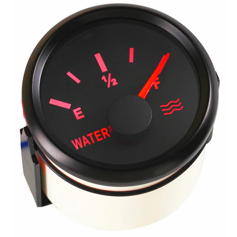 Pointer Water Level Gauges 0-190ohm 52mm Lcd Water Level Meters with Red Backlight for Auto Truck