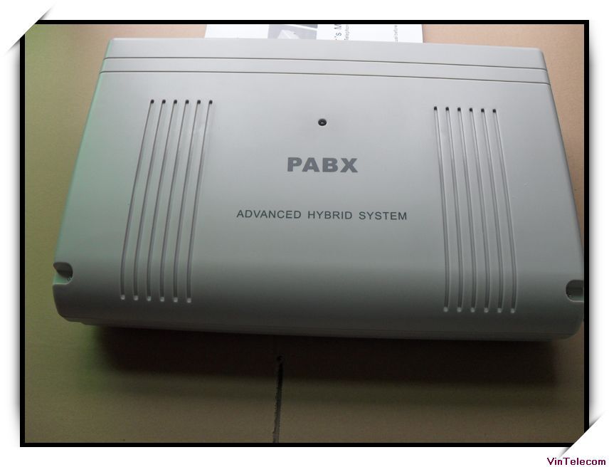China factory VinTelecom CP0448 Telephone PBX system with 4LINES x 48 Extensions for office phone solution