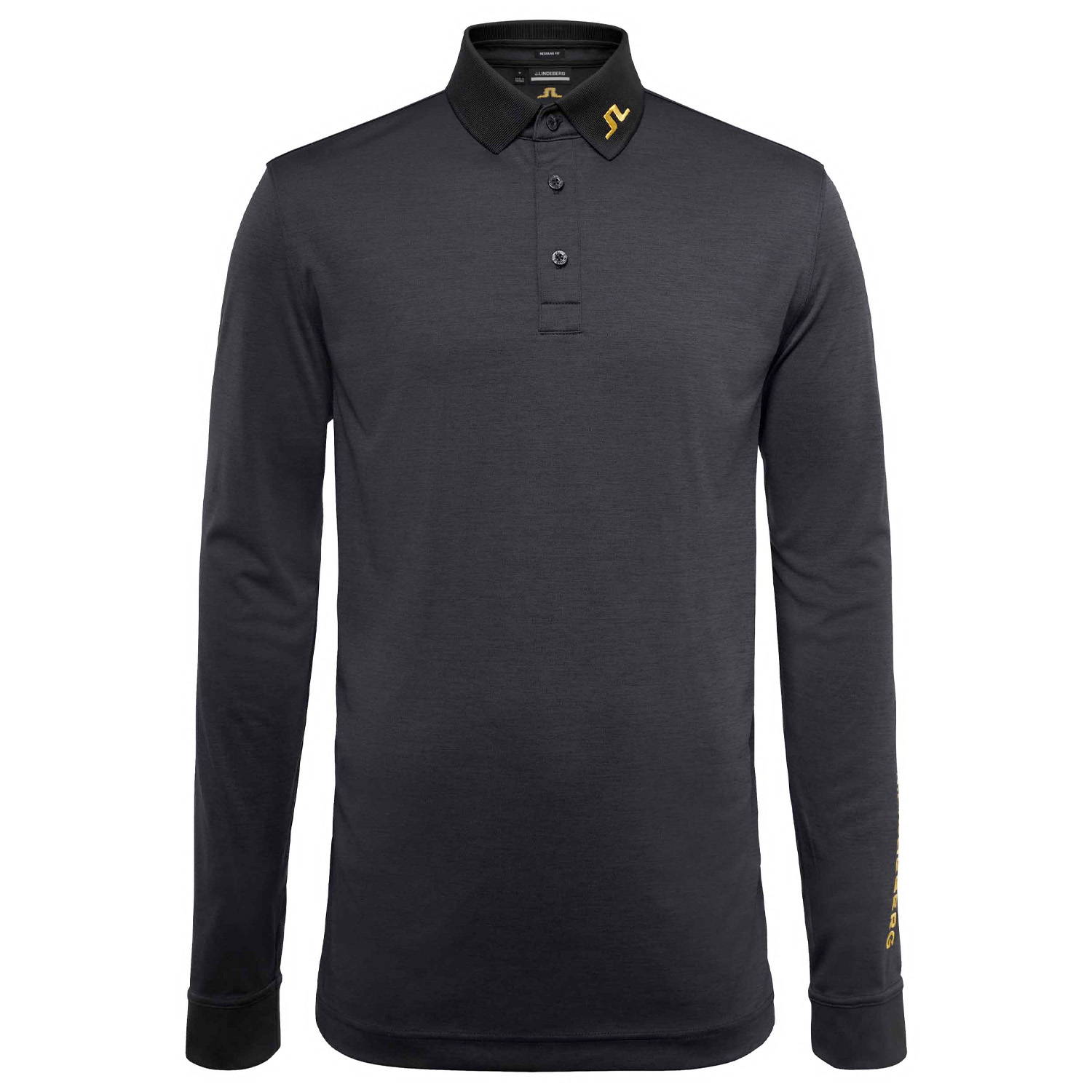 J Lindeberg Tour Tech Long Sleeve Polo Shirt