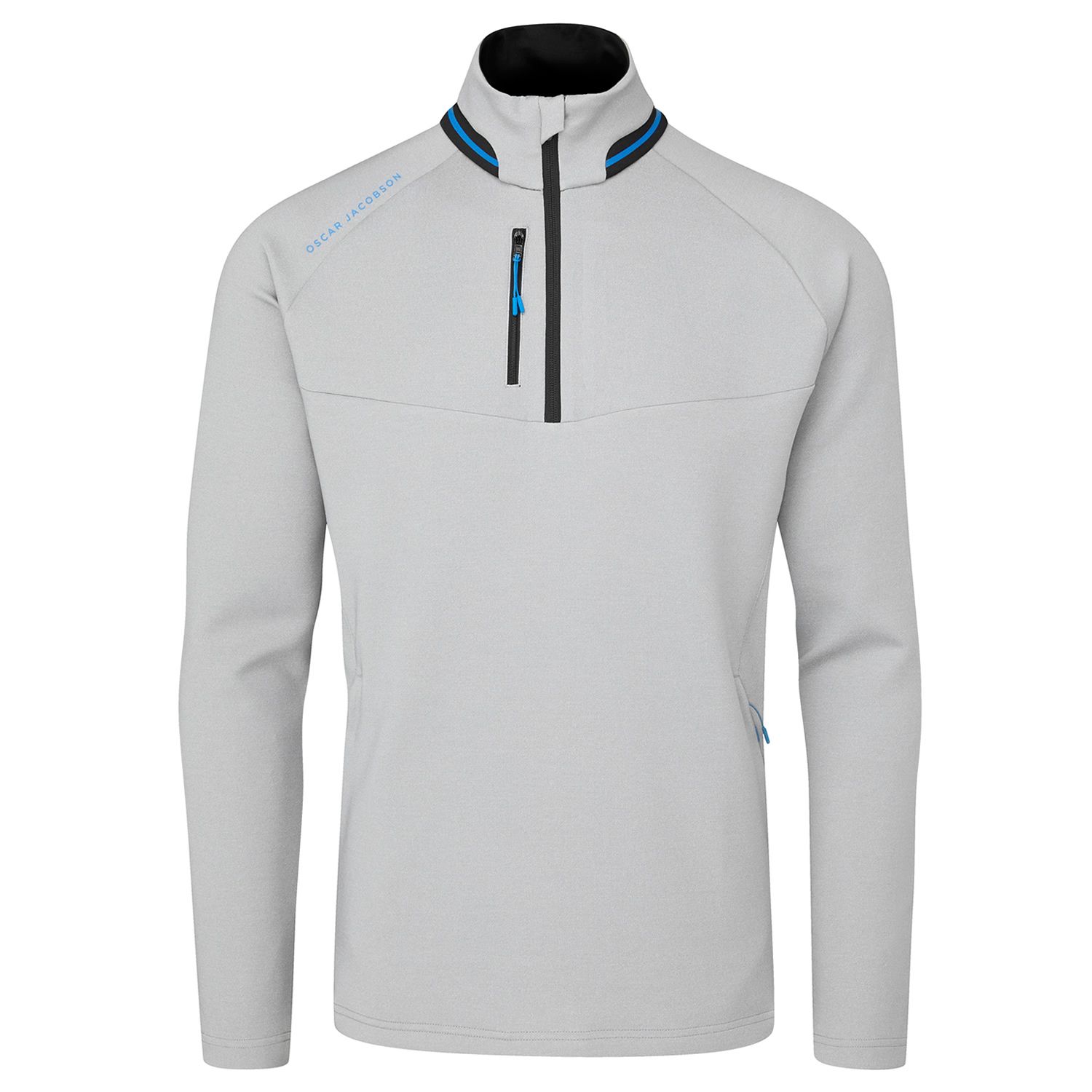 Oscar Jacobson Thomson Zip Neck Sweater