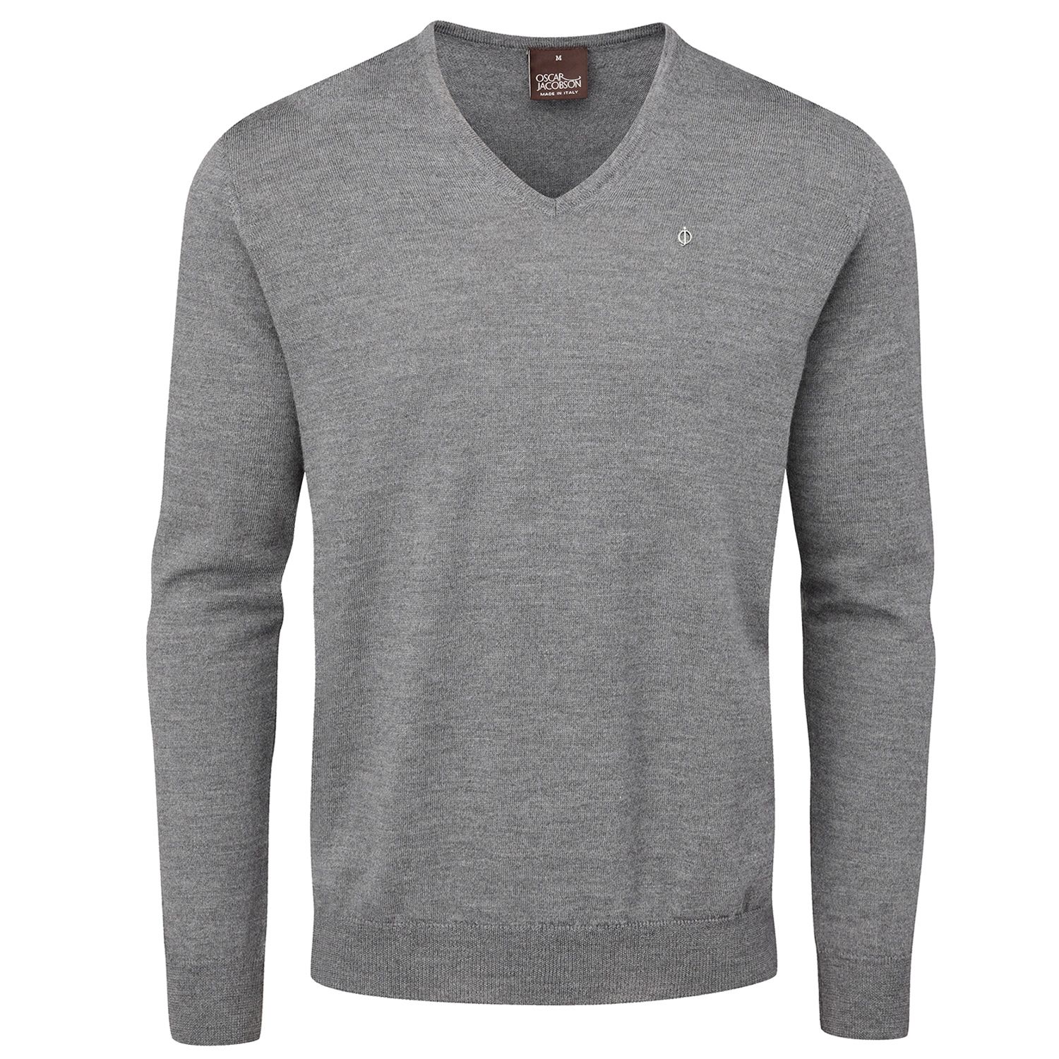 Oscar Jacobson Weston Pin V-Neck Golf Sweater