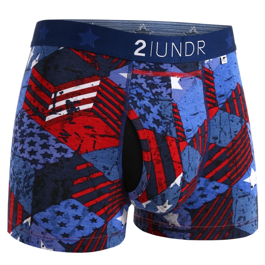 2UNDR Swing Shift Trunk Print Boxer Shorts