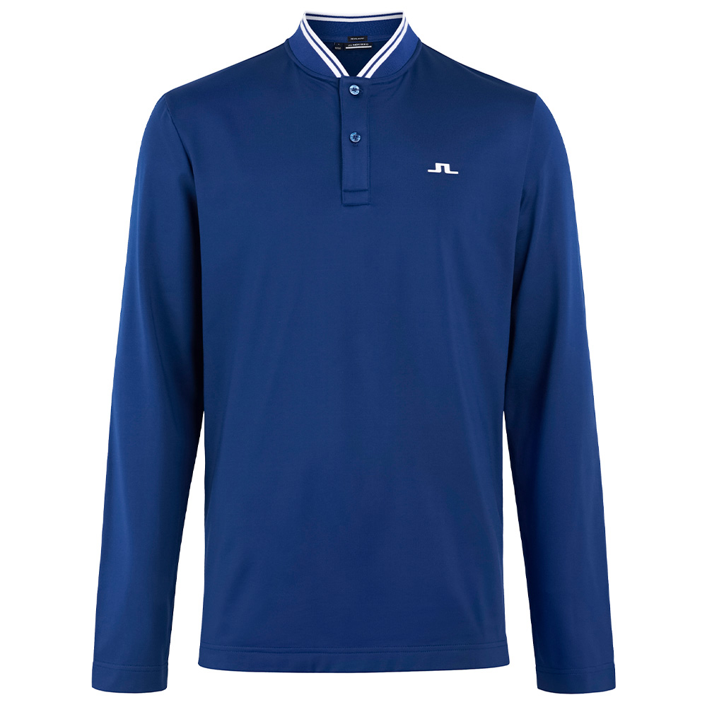 J Lindeberg Tyson LS Golf Polo Shirt
