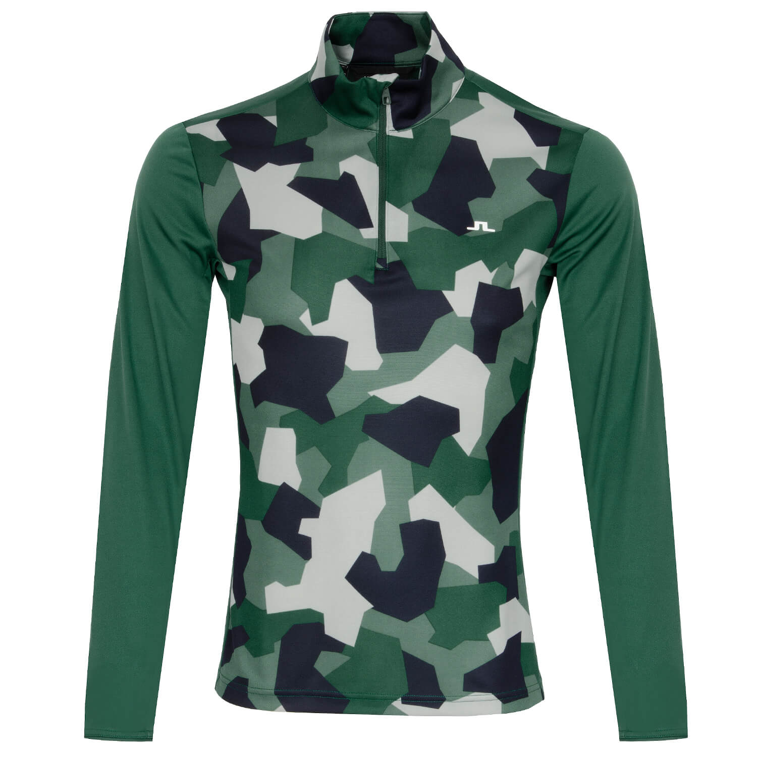 J Lindeberg Brandon Mid Zip Neck Sweater