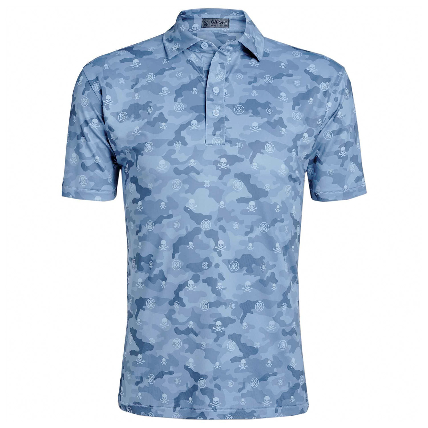 G/FORE Icon Camo Fine Tech Jersey Polo Shirt