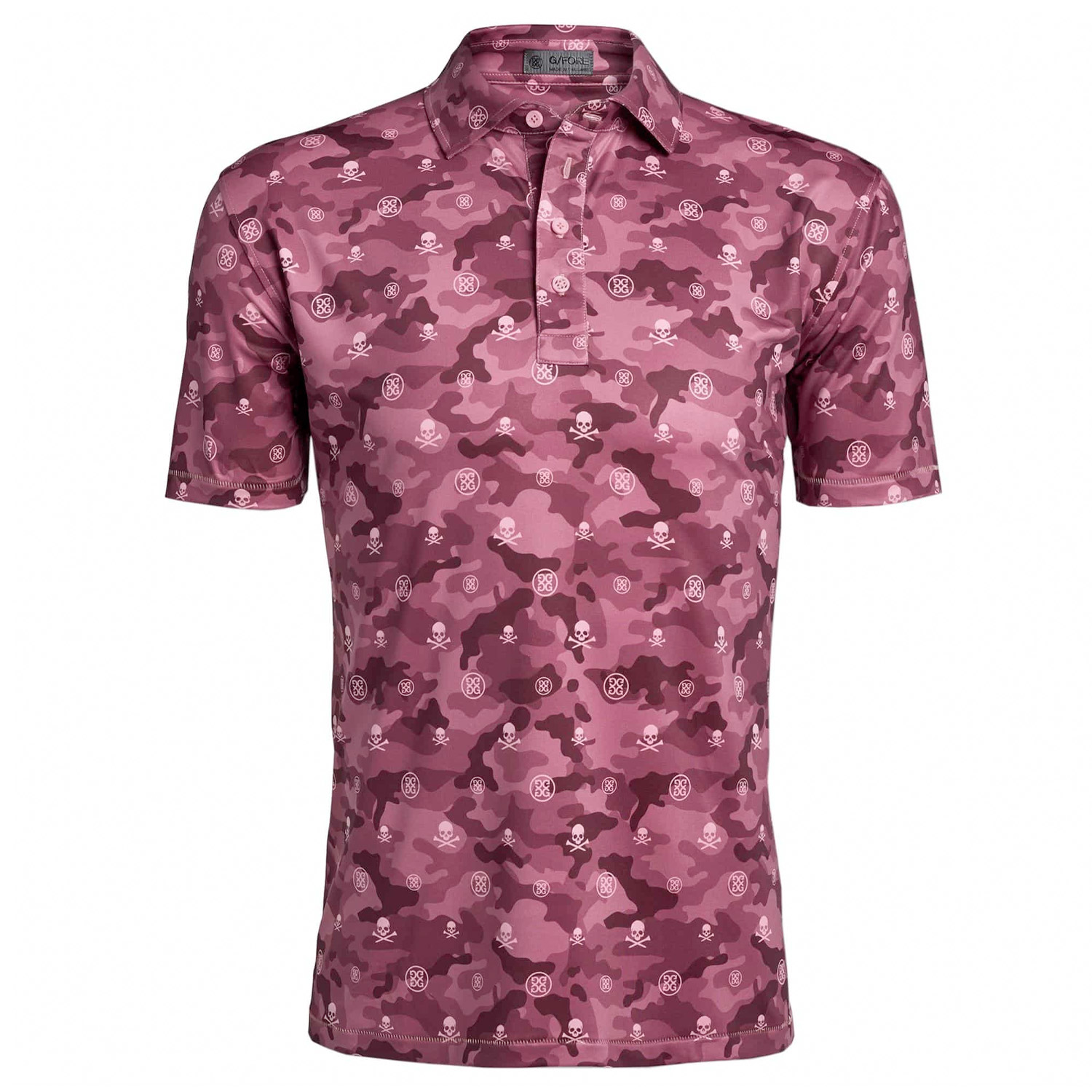 G/FORE Icon Camo Fine Tech Jersey Polo Shirt