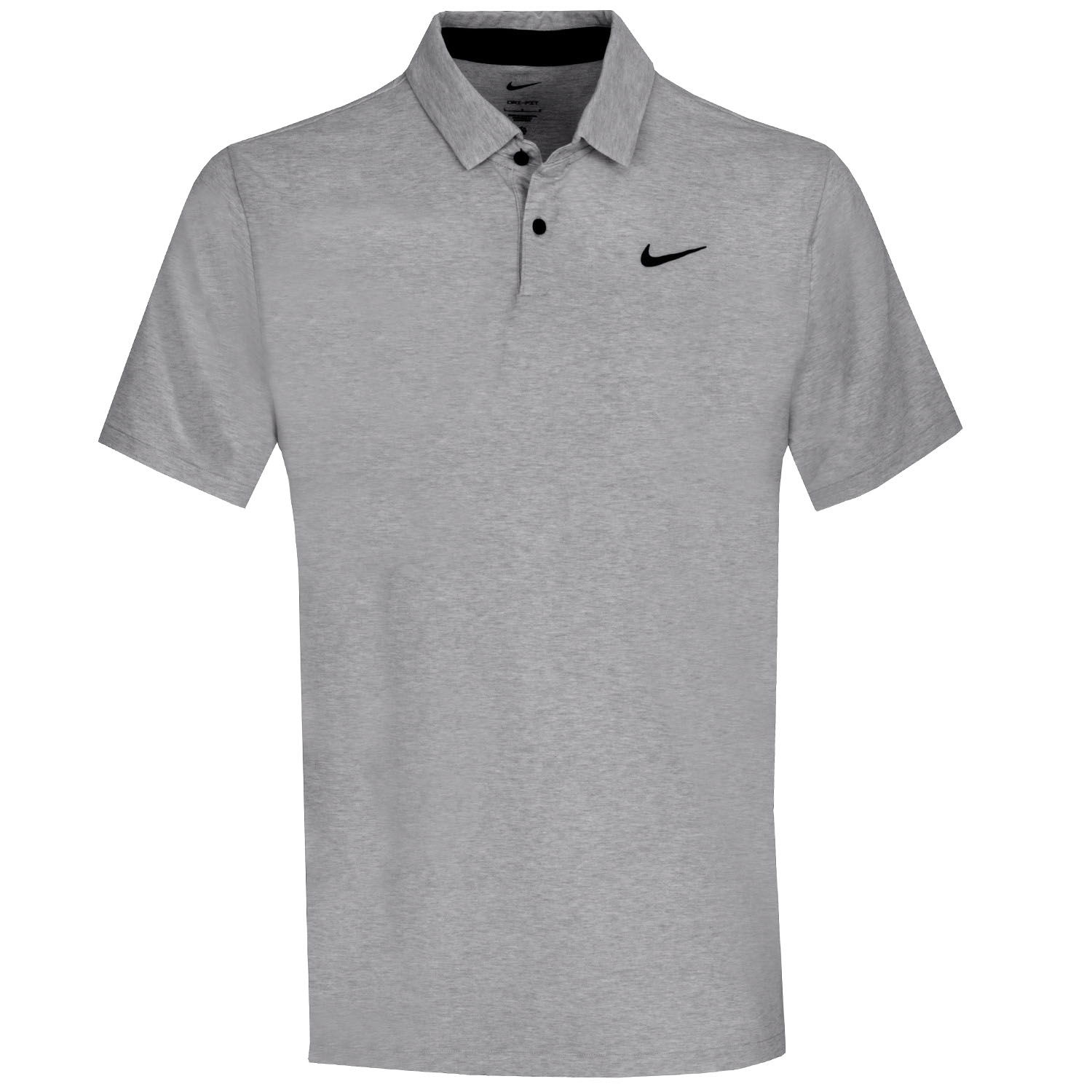 Nike Dri FIT Tour Heather Golf Polo Shirt