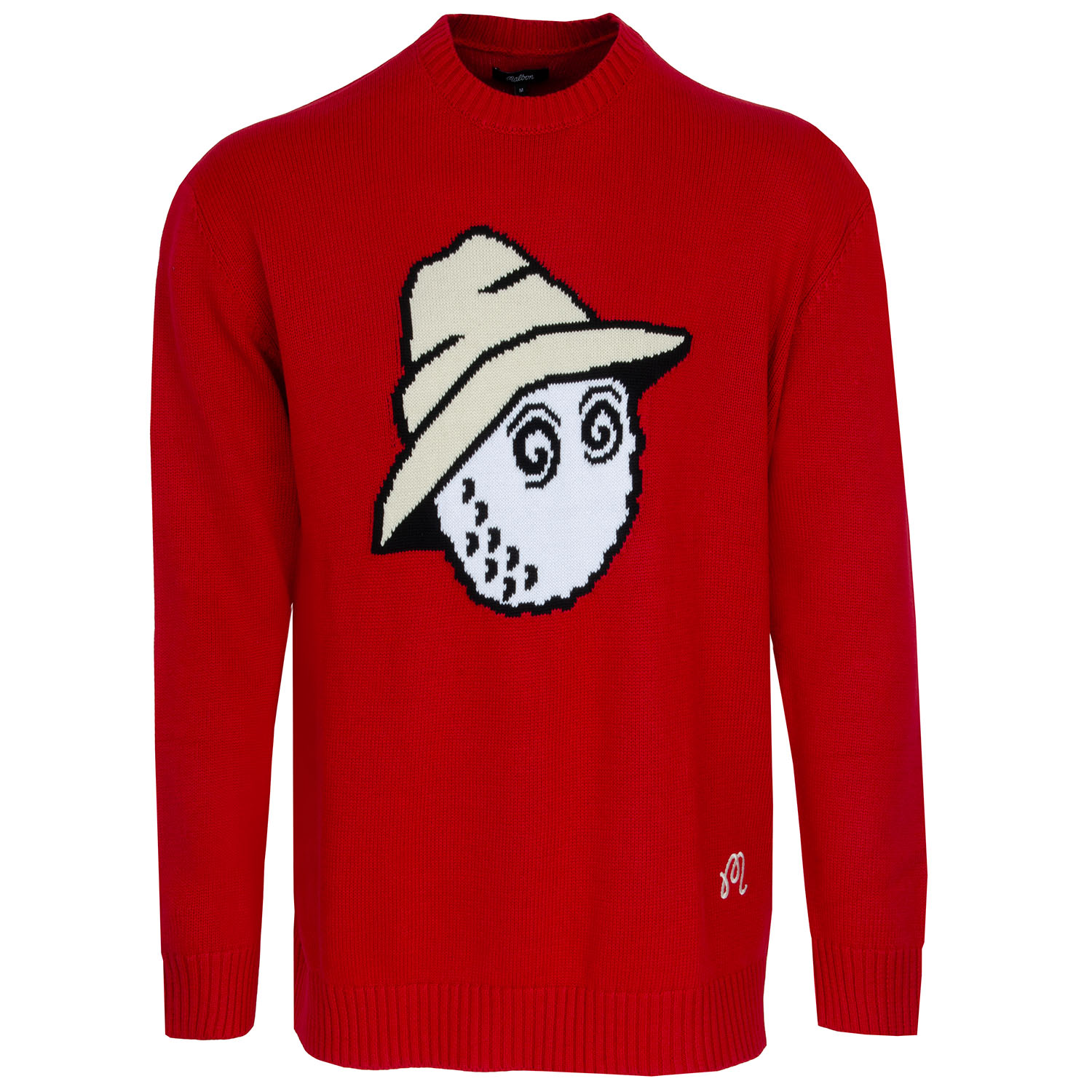 Malbon Buckets Intarsia Knit Sweater