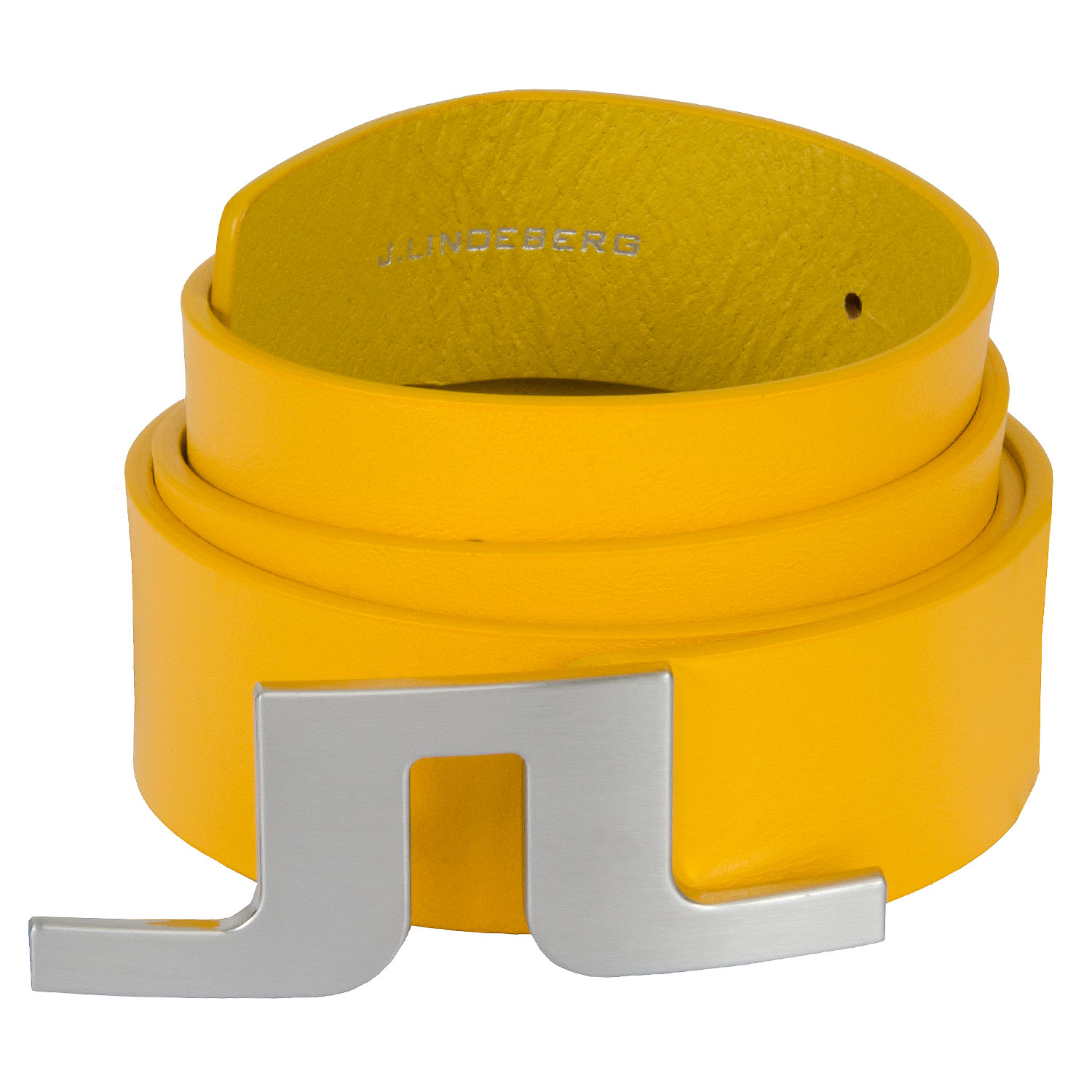 J Lindeberg Bridger Leather Belt