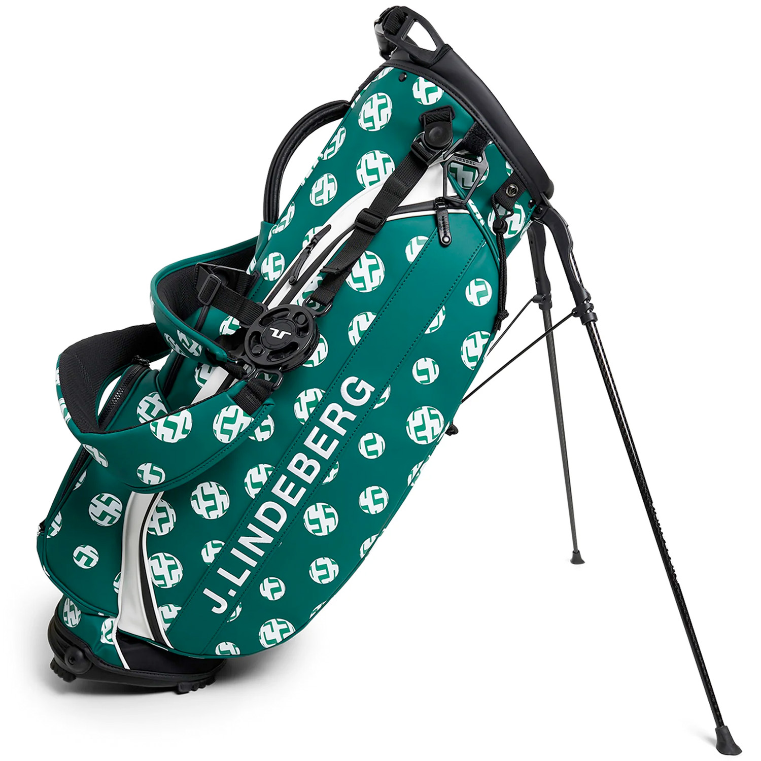 J Lindeberg Play Print Golf Stand Bag