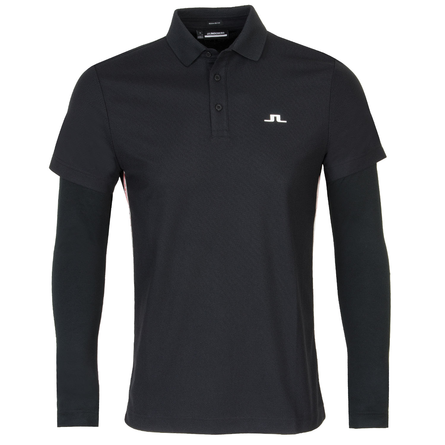 J Lindeberg Liam Long Sleeve Polo Shirt
