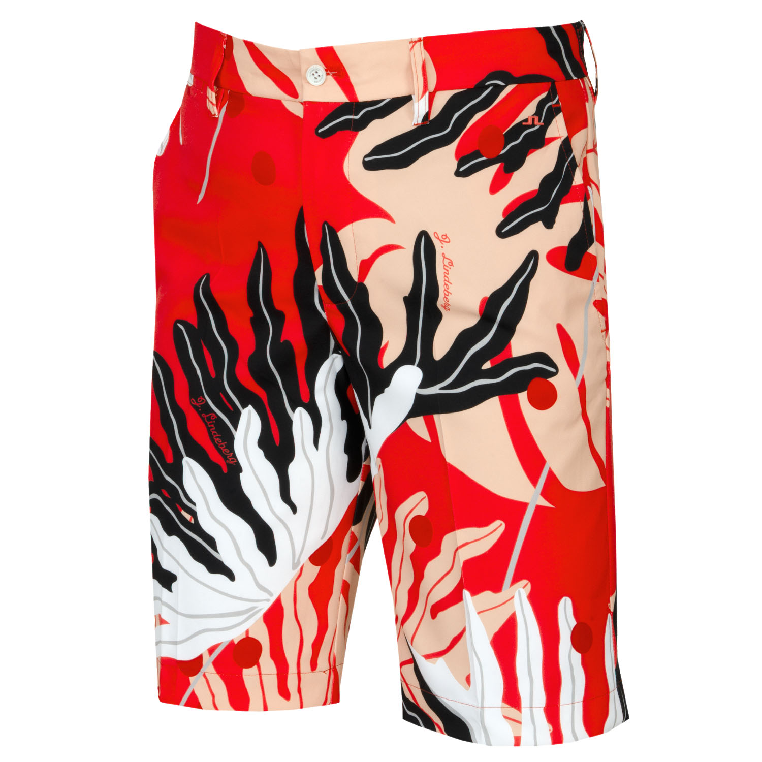 J Lindeberg Eloy Print Golf Shorts