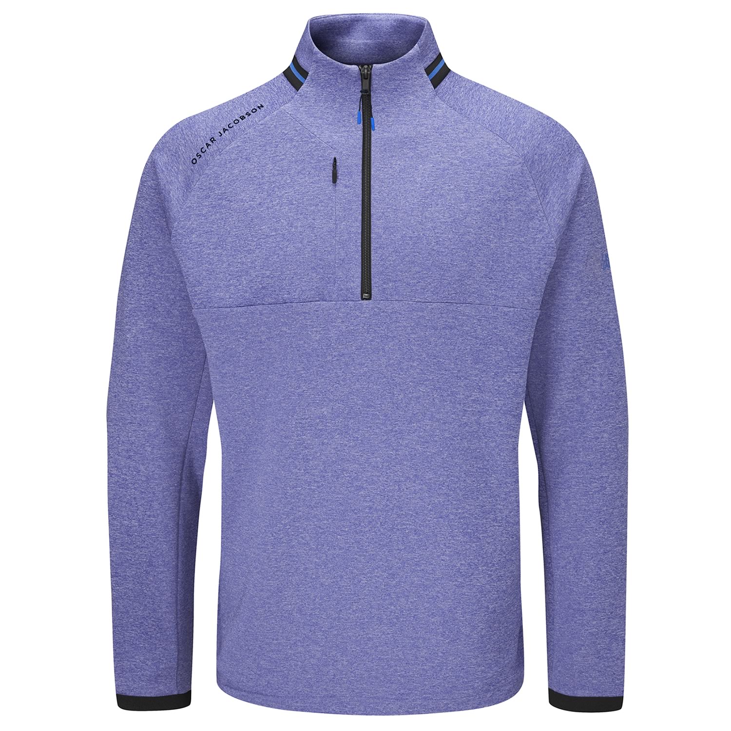 Oscar Jacobson Tarren Tour Zip Neck Sweater