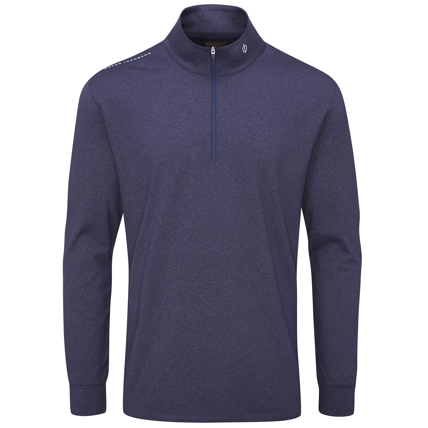Oscar Jacobson Loke Zip Neck Sweater
